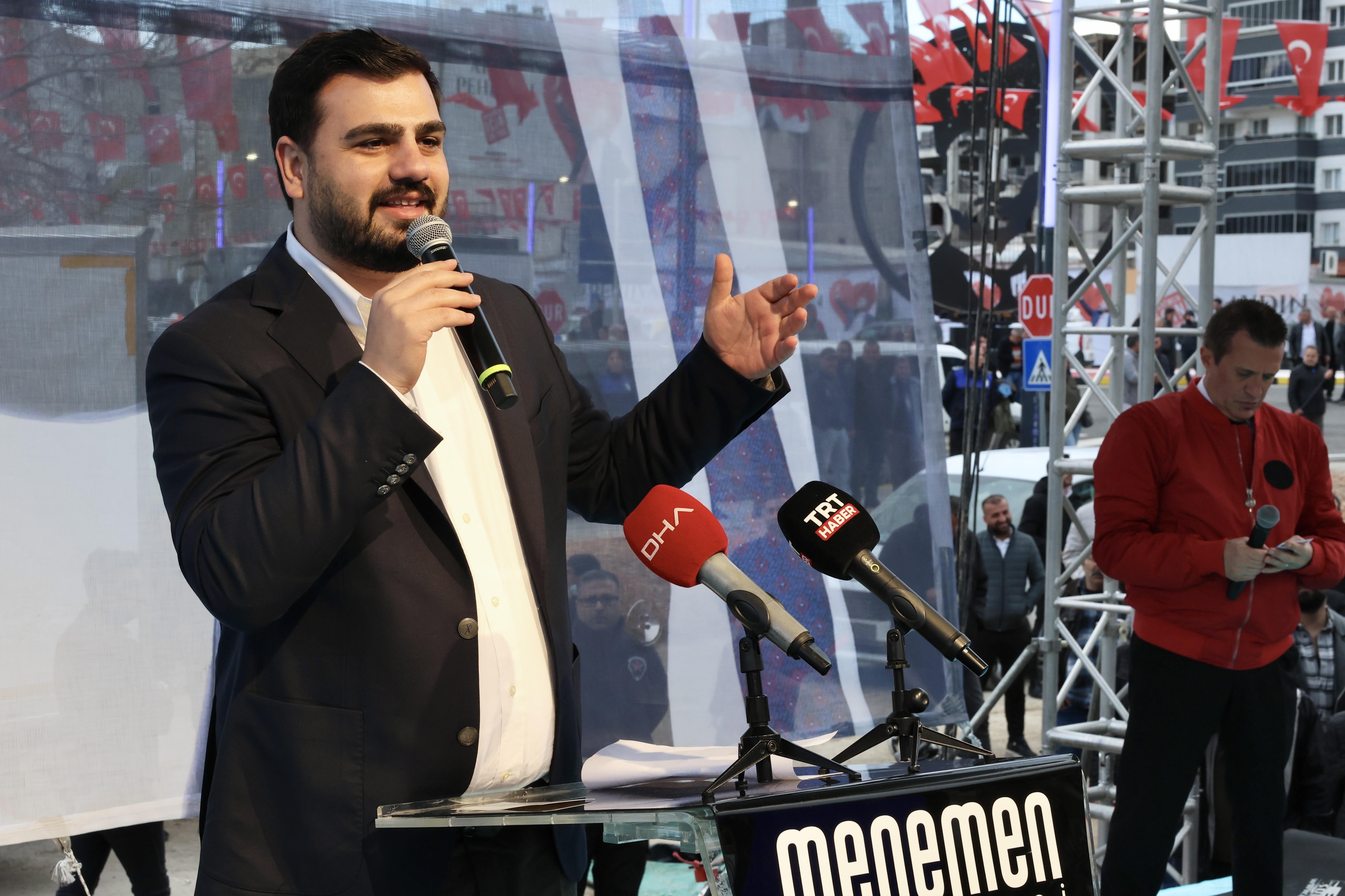 Menemen 100. Yıl Köprülü Kavşağı açıldı