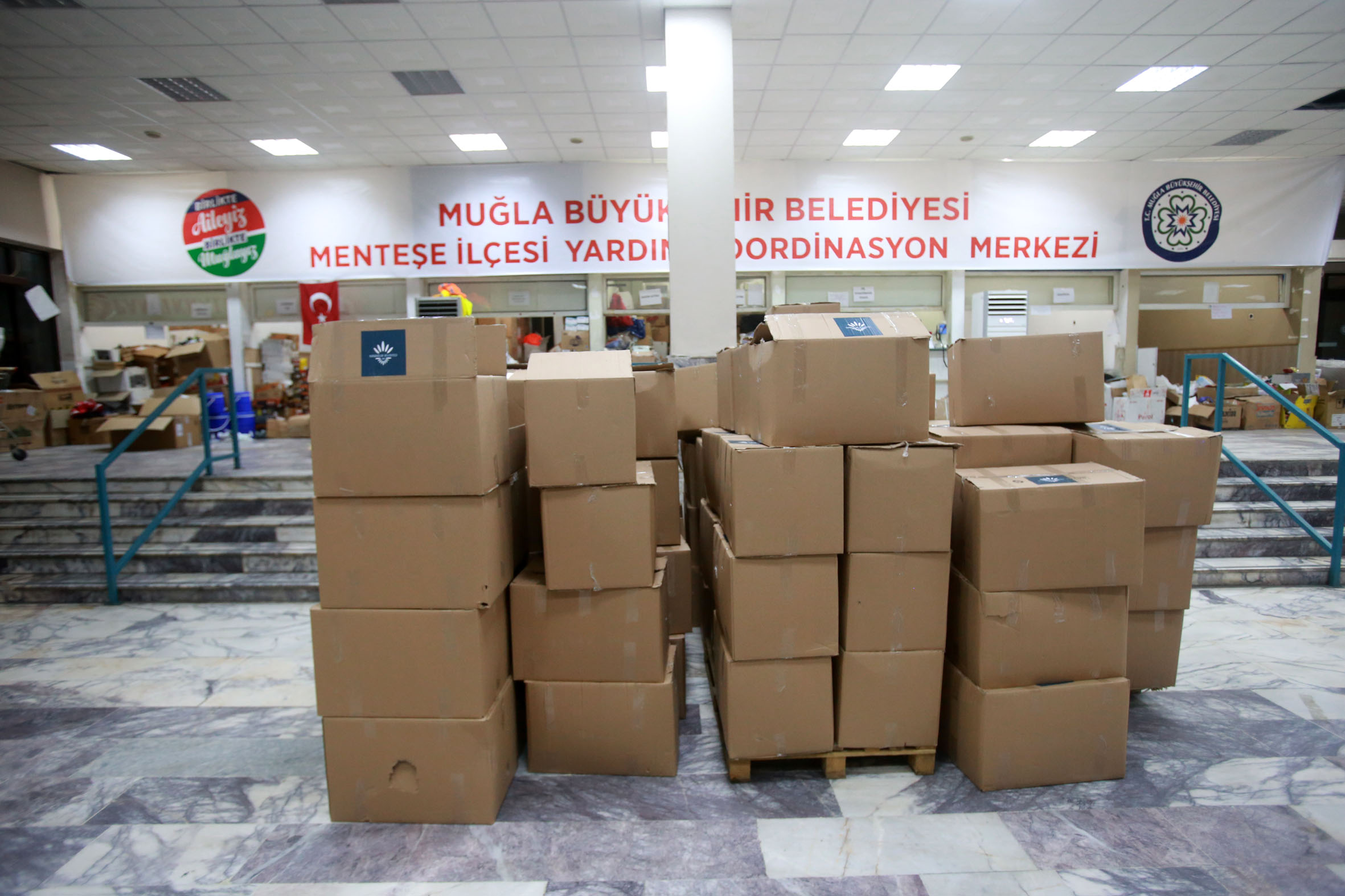 Karabağlar Belediyesi'nden  Muğla'ya destek