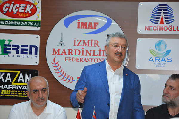 Erzurum ve Mardinliler'den Nasır'a tam destek