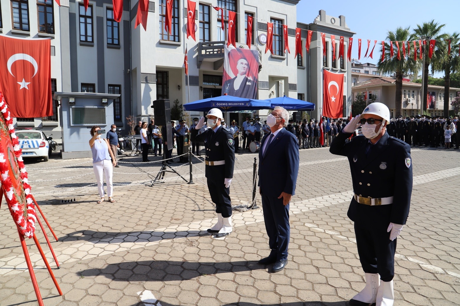 Ödemiş’te Zafer Bayramı coşkusu zirvede yaşandı