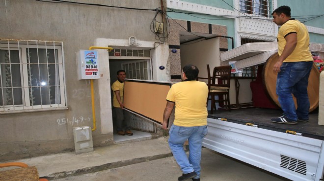Buca'nın 'iyilik bankası' yüzleri güldürüyor