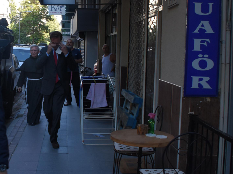 Rahip Brunson'a İstanbul'dan ziyaret