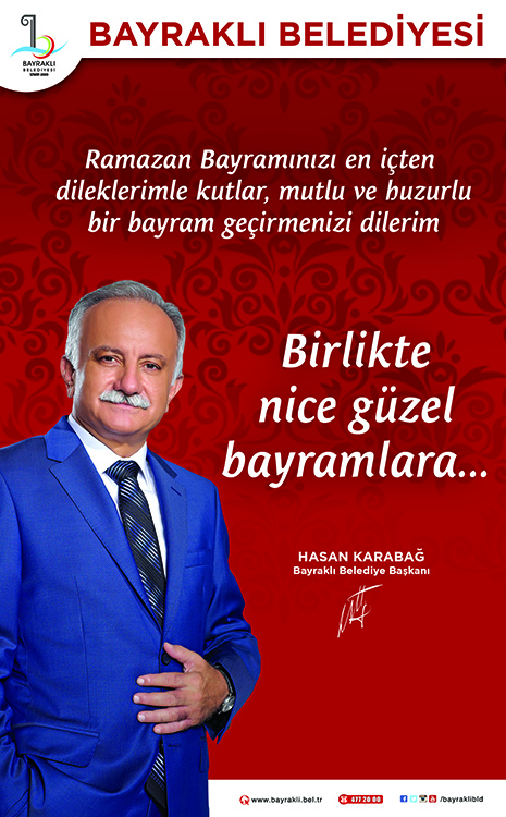 Bayraklı Belediye Başkanı Hasan Karabağ Ramazan Bayramını Kutladı