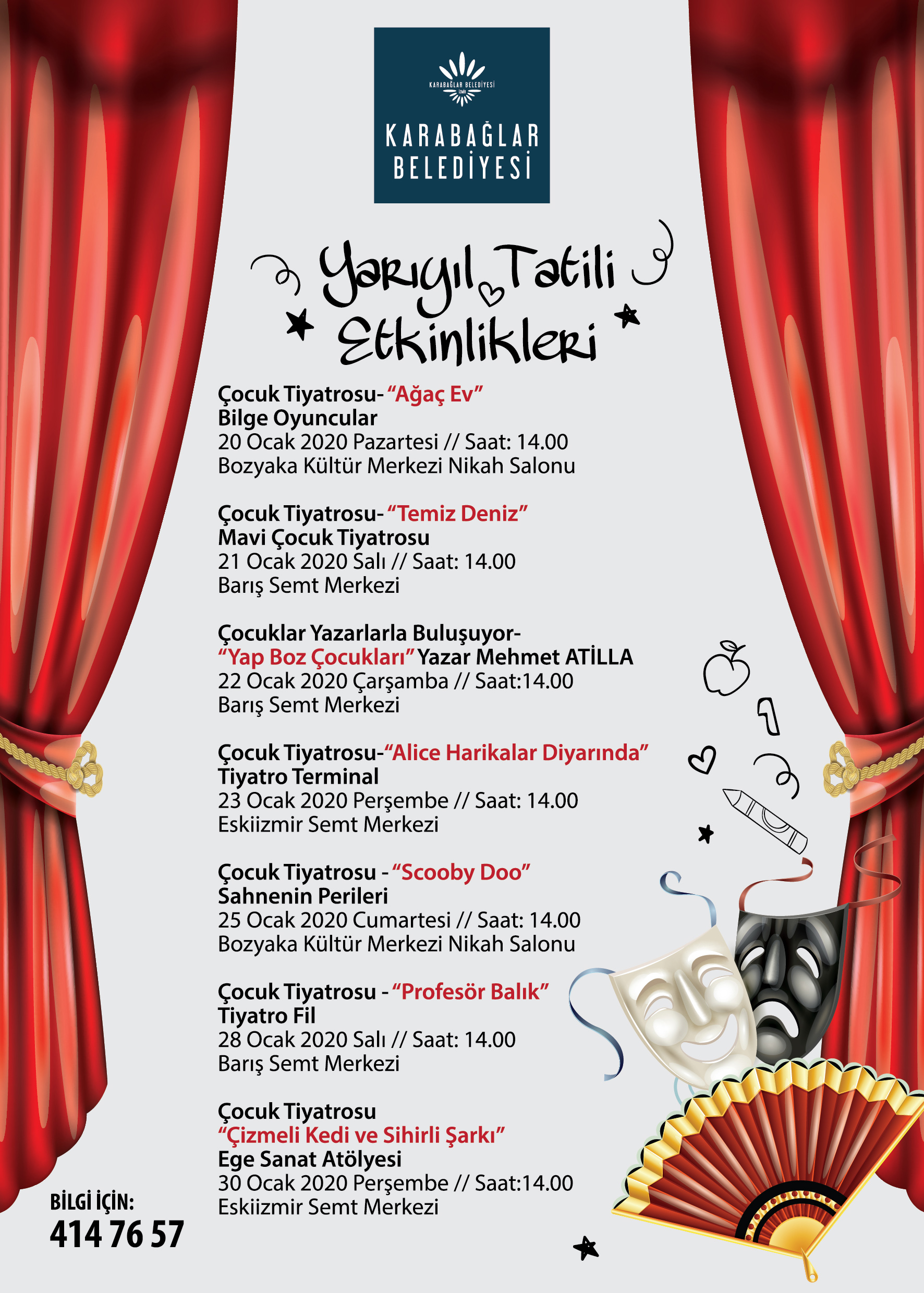 Karabağlar’da dolu dolu yarıyıl tatili