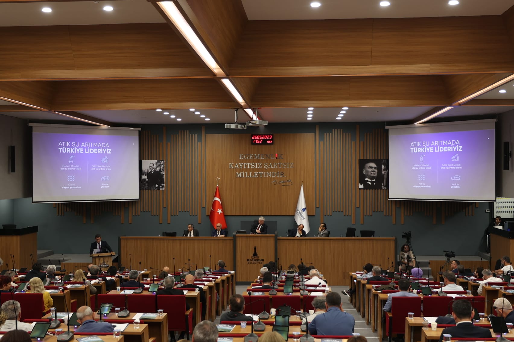 İZSU 2022 Faaliyet Raporu oyçokluğuyla kabul edildi