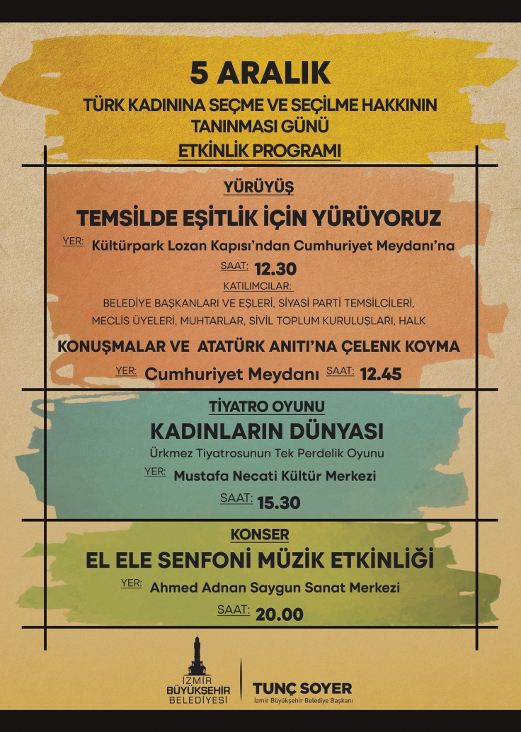 İzmir’de kadınlar “temsilde eşitlik” için yürüyecek