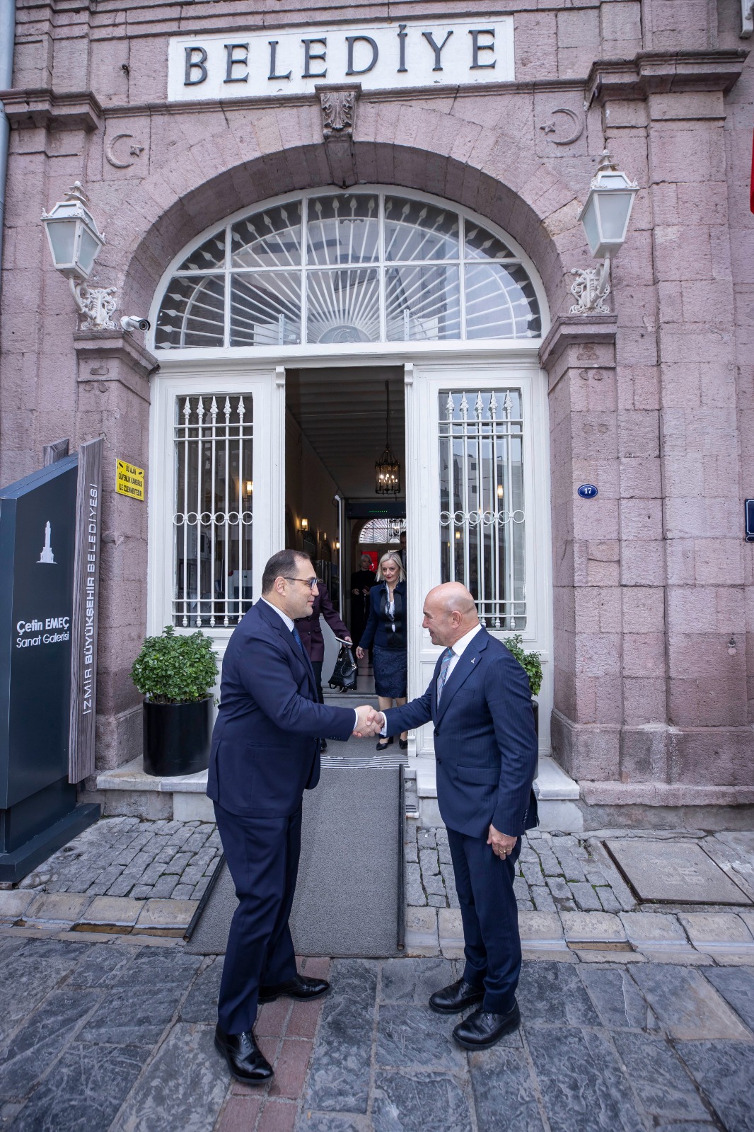 Soyer Gürcistan’ın Ankara Büyükelçisi Giorgi Janjgava’yı ağırladı