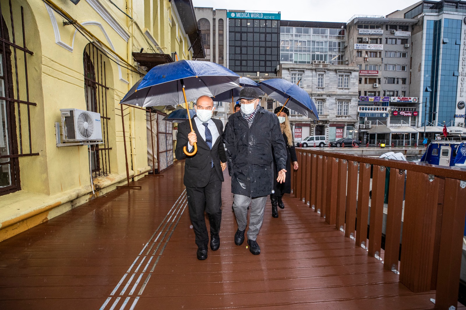 Yenilenen Pasaport İskelesi hizmete girdi