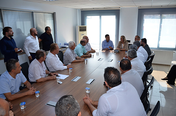 Çankırı’dan taksici esnafı ziyareti