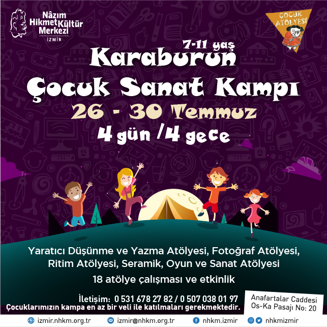 İzmir Çocuk Yaz Kamplarına Kayıtlar Başladı