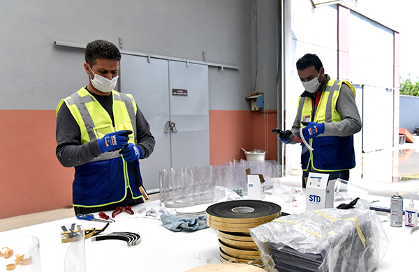 Başkan İduğ: “Koronavirüse siper oluyoruz”