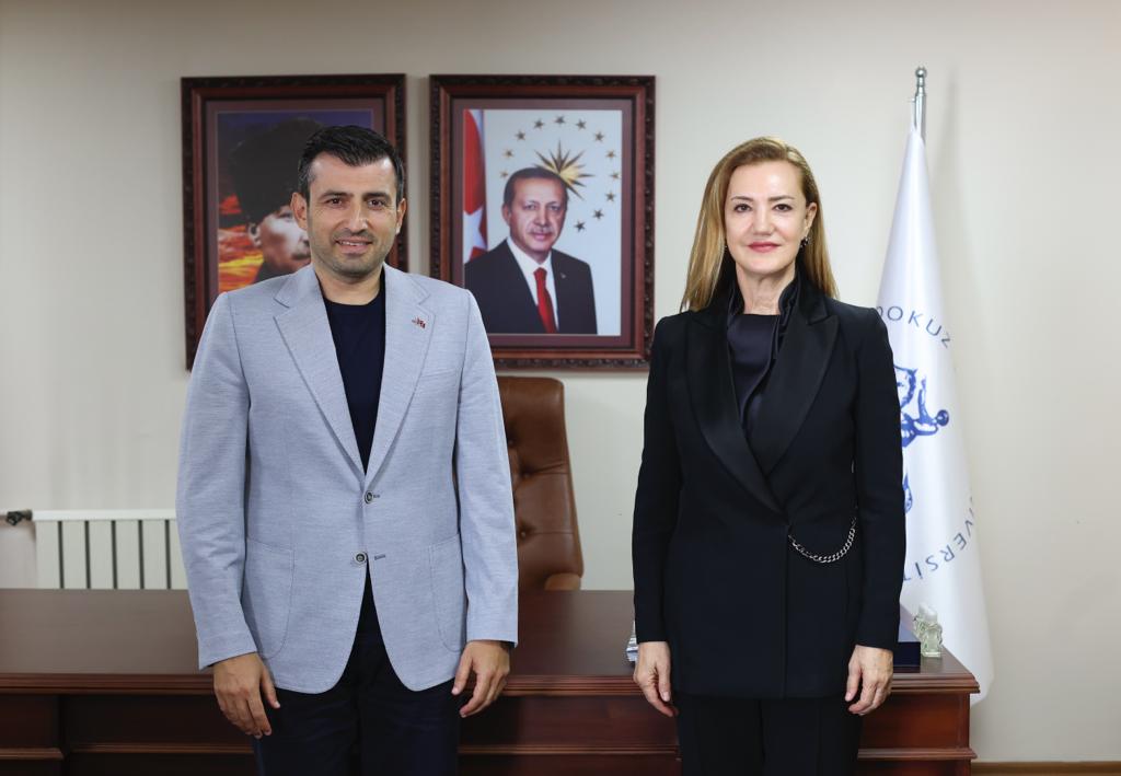 DEÜ, Selçuk Bayraktar'ı ağırladı