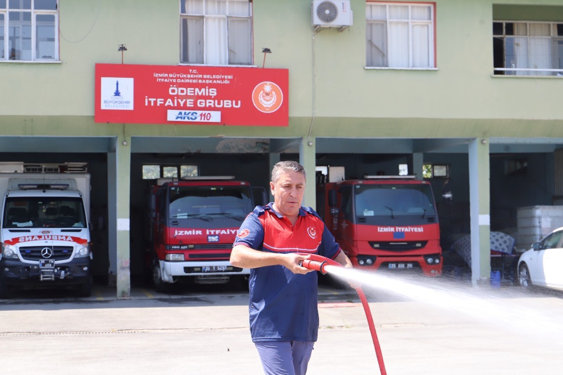 Yangında ilk müdahale için hazırlıklar gözden geçirildi