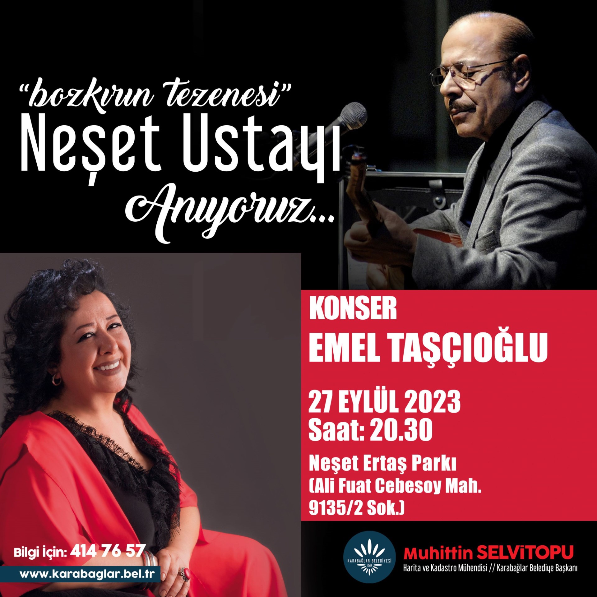 “Bozkırın Tezenesi” Karabağlar'da anılacak