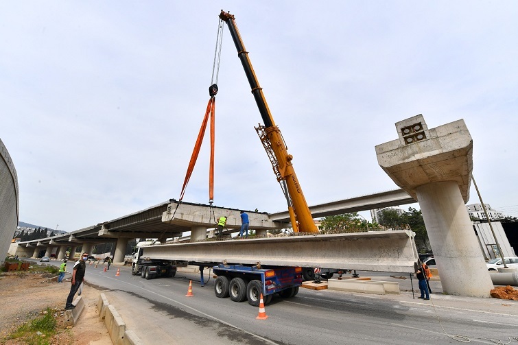İzmir ulaşımını rahatlatacak projede yoğun tempo