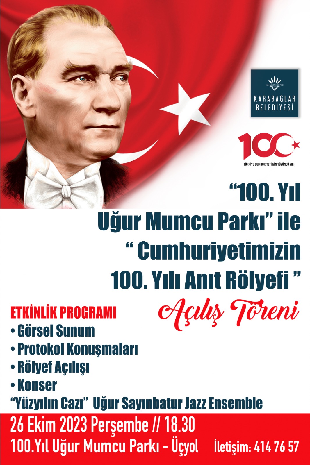 Karabağlar'da 100. yıl coşkusu