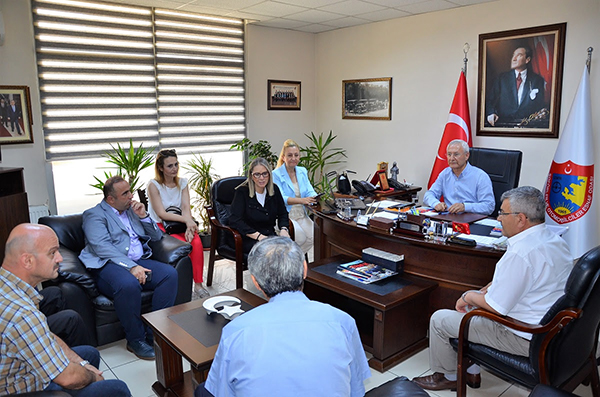 Çankırı'ya sahada sevgi seli