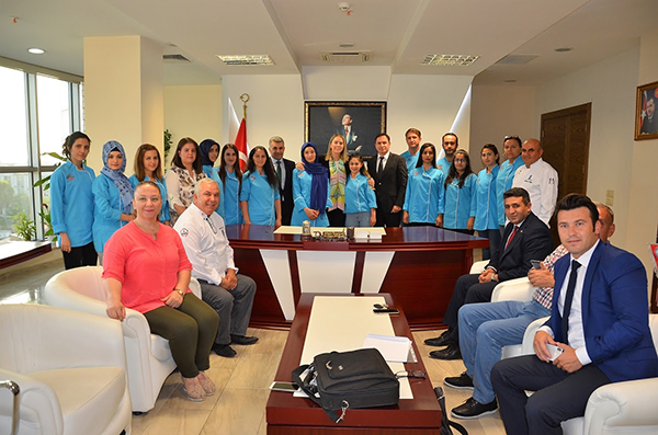 Çankırı'ya sahada sevgi seli