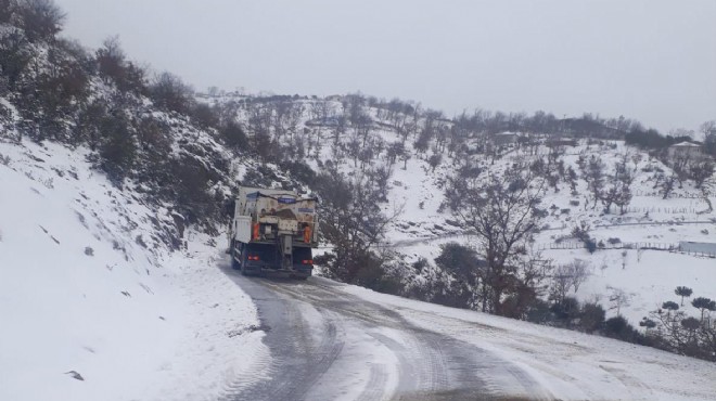 Kar yağışı İzmir’de başladı!