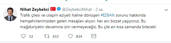 AK Parti adayı Zeybekci'den flaş İZBAN mesajı