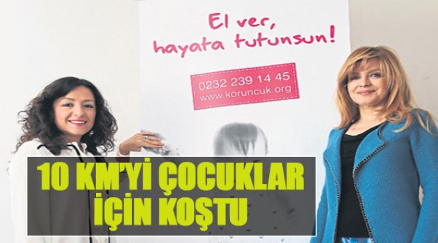10 Kilometreyi Çocuklar İçin Koştu