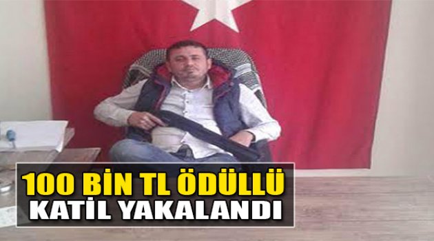 100 Bin TL Ödüllü Katil Yakalandı