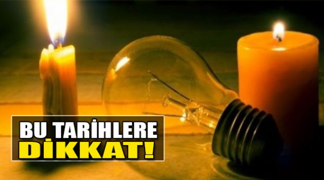 12-13 Mayıs İzmir'de Elektrik Kesintisi