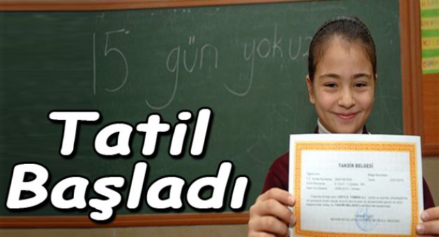 18 milyon öğrenci için tatil başlıyor