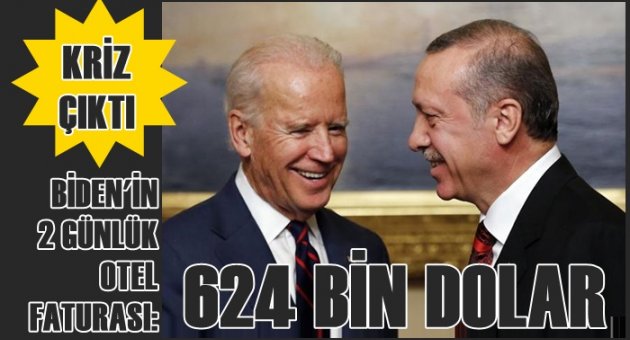 2 günlük otel faturası kriz çıkardı