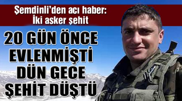 20 Günlük Evliydi; Şehit Düştü!