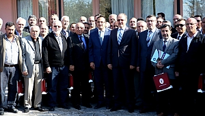 Başkan Atila, Bornova’daki din adamlarıyla bir araya geldi