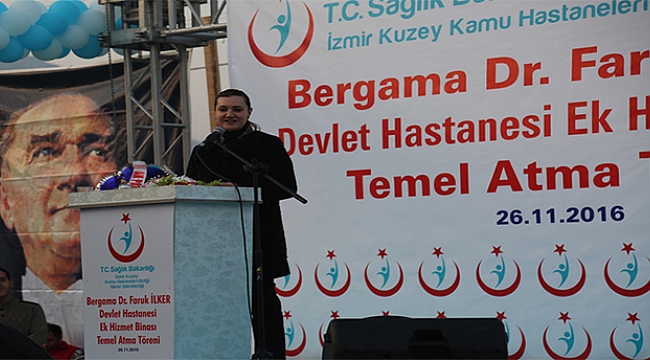 Bergama Devlet Hastanesi'ne ek bina müjdesi