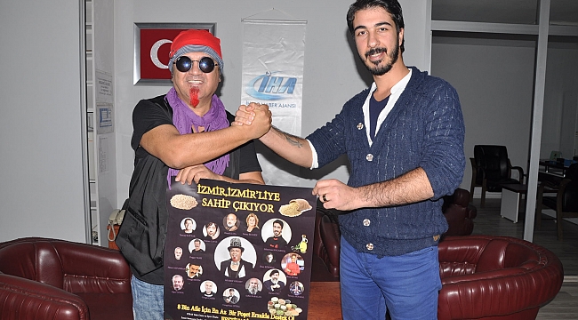 Bu festivalde para değil bir poşet erzak geçerli