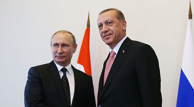 Erdoğan Putin’le Görüştü