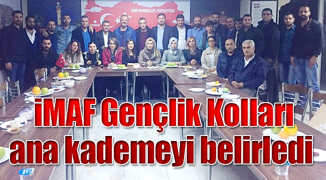 İMAF Gençlik Kolları Ana Kademe Yönetimini Belirledi
