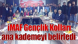 İMAF Gençlik Kolları Ana Kademe Yönetimini Belirledi
