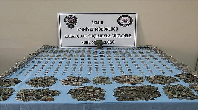 İzmir'de Dev Tarihi Eser Operasyonu