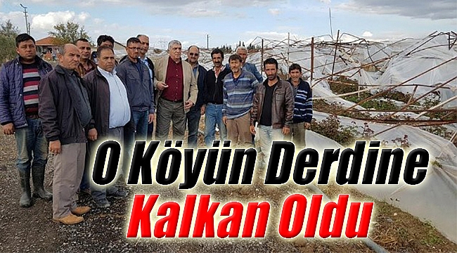 İzmir’de Selin Vurduğu Köye Kalkan Desteği!