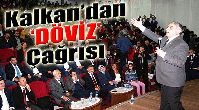Kalkan'dan döviz çağrısı