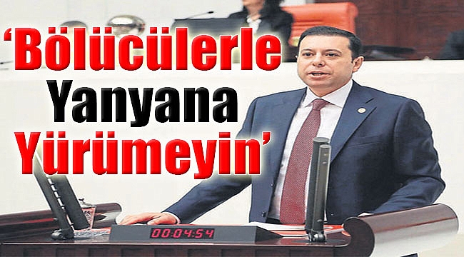 Kaya&#039;dan CHP-HDP Mitingine Tepki:  &quot;Bölücülerle Yanyana Yürümeyin&quot;
