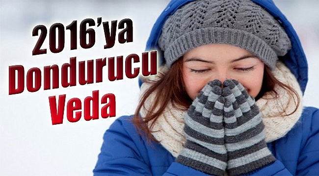 2016’ya dondurucu veda!