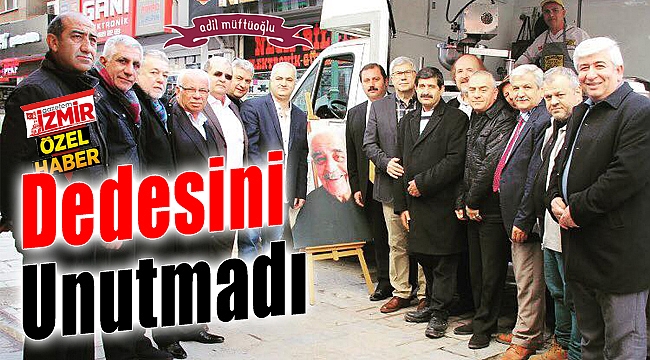 Adil Müftüoğlu&#039;nun hayrına lokma döktüler...