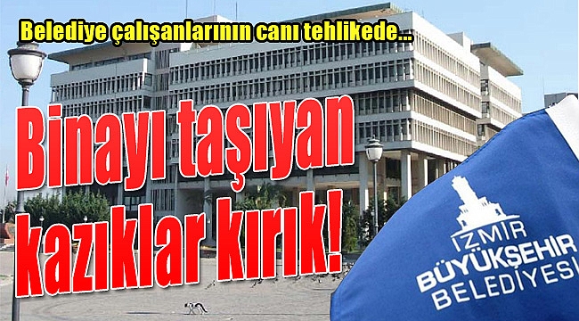 Büyükşehir Binasının Kazıkları Kırık!