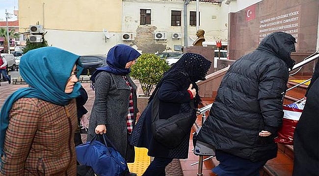 Çanakkale'de "abla" operasyonu 8 gözaltı