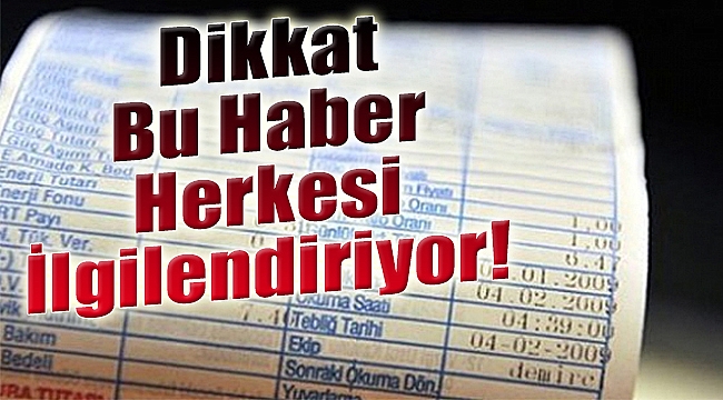 Elektrik faturalarında yeni dönem