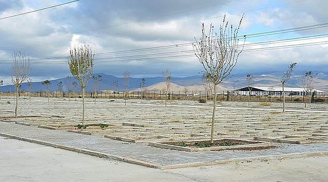 Hayvan mezarlığı gömüye hazır