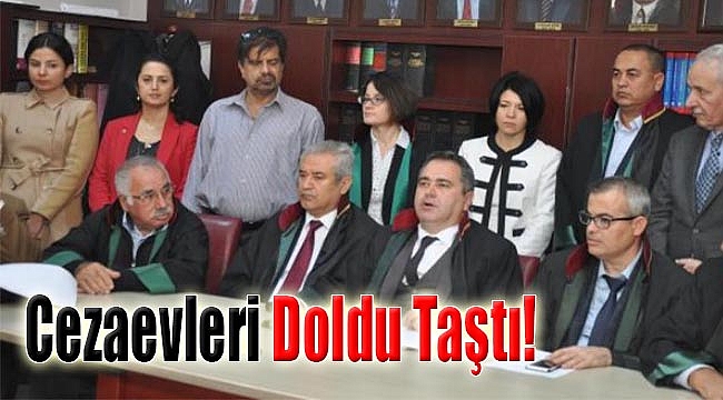 İzmir Barosu: Cezaevleri doldu-taştı!