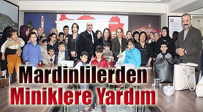 Mardinlilerden Miniklere Yardım