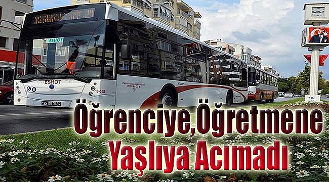 Öğrenciye, öğretmene, yaşlıya acımadı