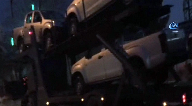 ÖSO'ya Arazi Araçları Gönderildi